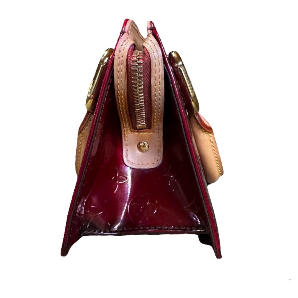 SOLD! Louis Vuitton Burgundy Handbag - Picture 7 of 15